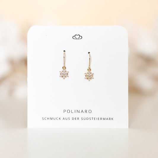 Ohrhänger Schneeflocke