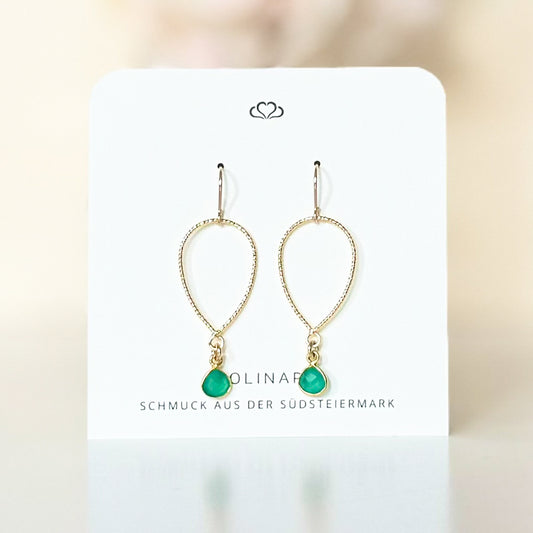 Ohrhänger Walhalla Achat