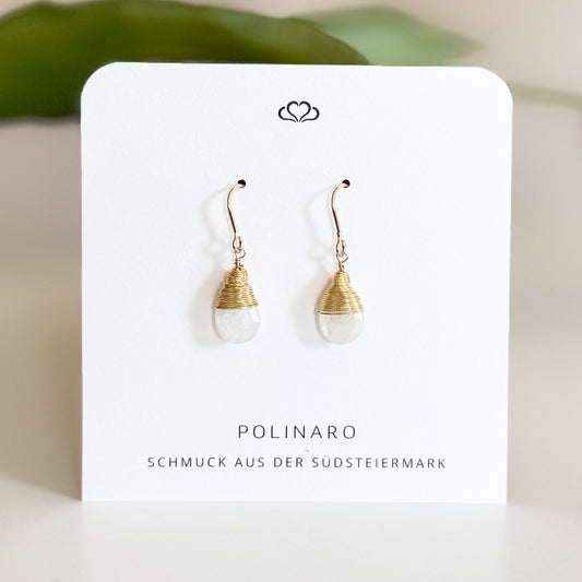 Ohrhänger Mondstein