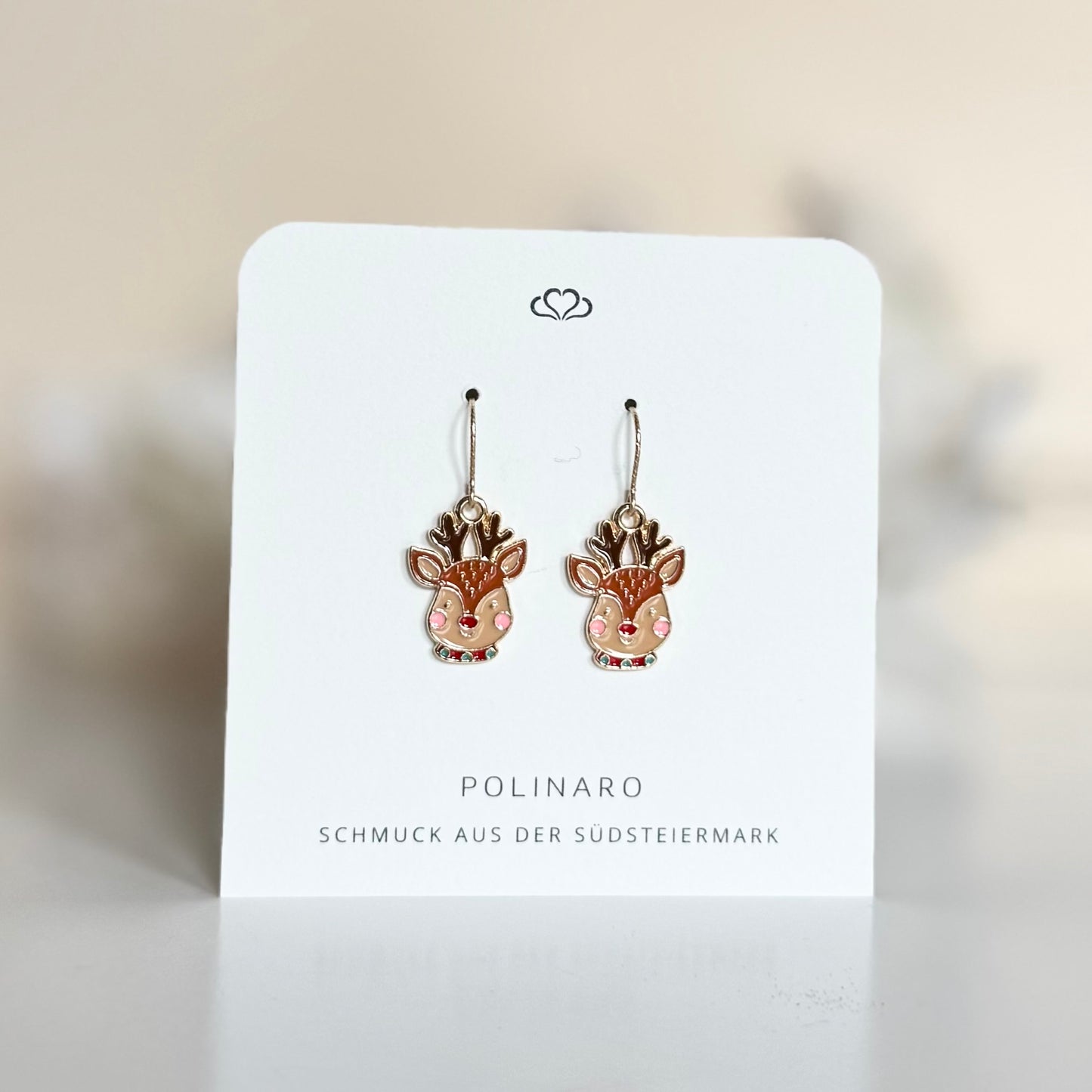 Ohrhänger Rentier Rotbacke