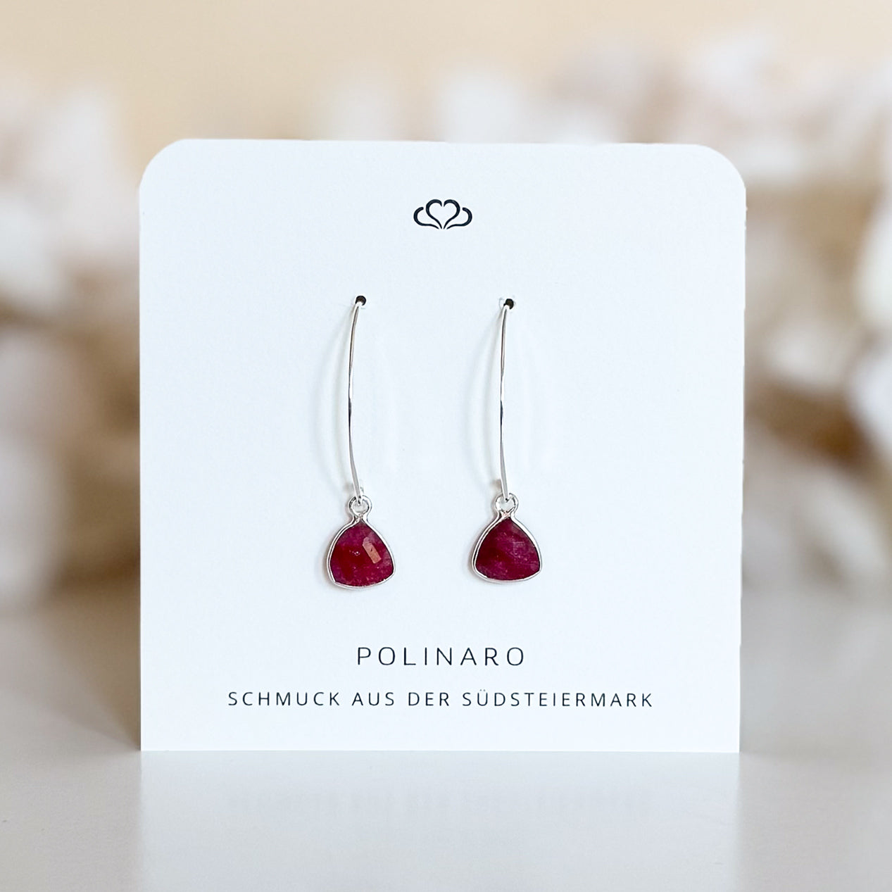 Ohrhänger Rubine