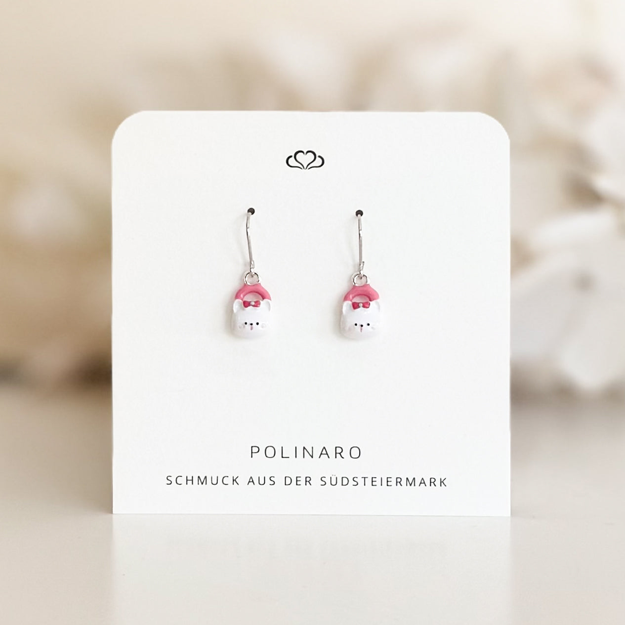 Ohrhänger Katzenköpfchen