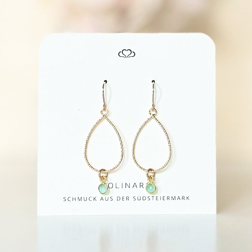 Ohrhänger Walhalla Chalcedon