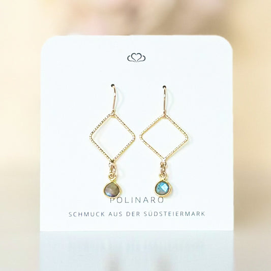 Ohrhänger Trixie Labradorit